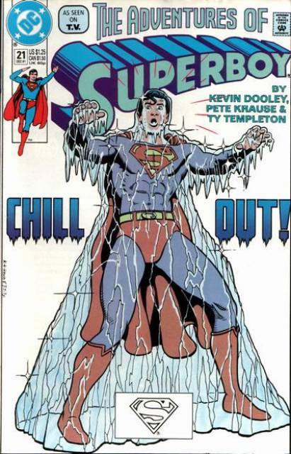 Superboy Adventures (Comic Book) #21 comic cover
