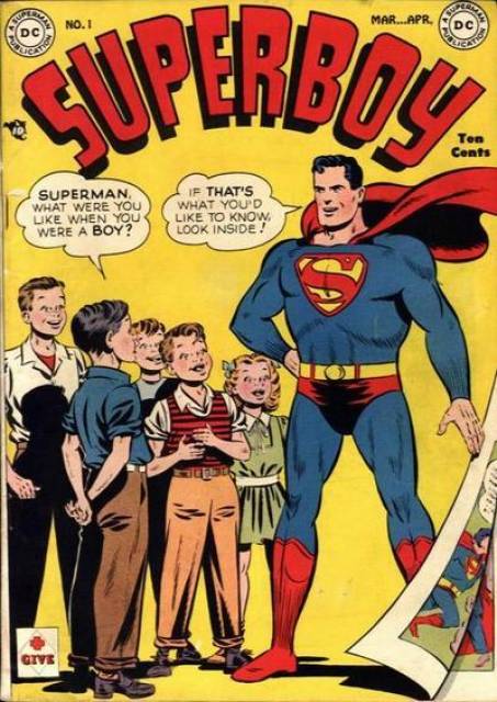 Superboy #1 comic cover