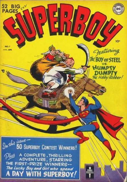 Superboy #7 comic cover