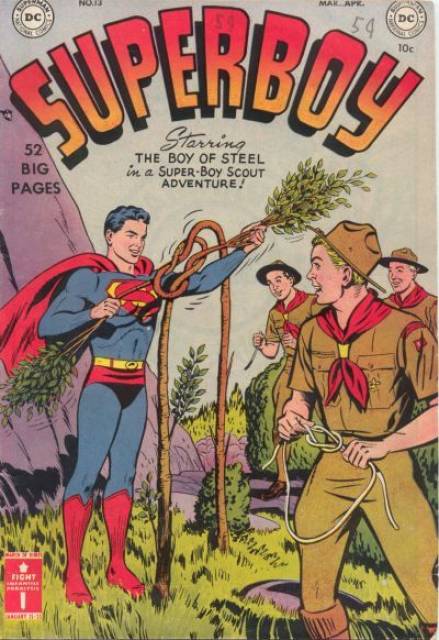 Superboy #13 comic cover