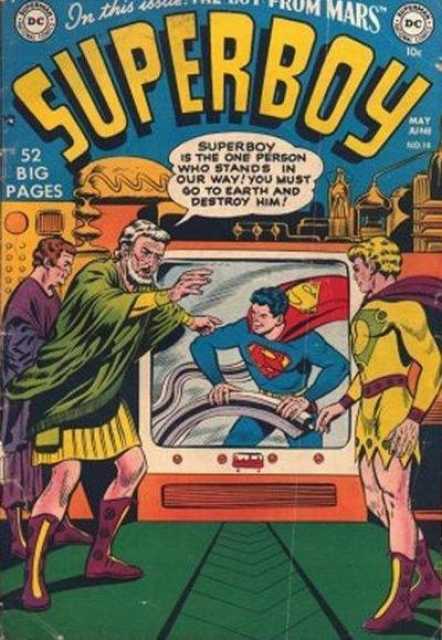 Superboy #14 comic cover
