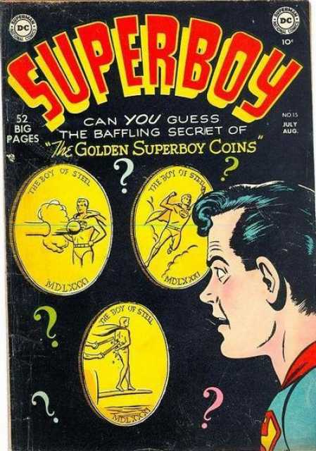 Superboy #15 comic cover