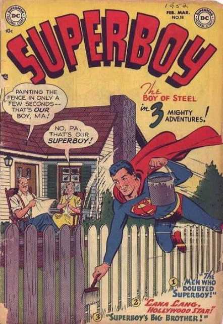 Superboy #18 comic cover