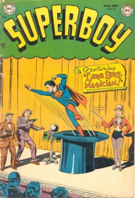 Superboy #21 comic cover