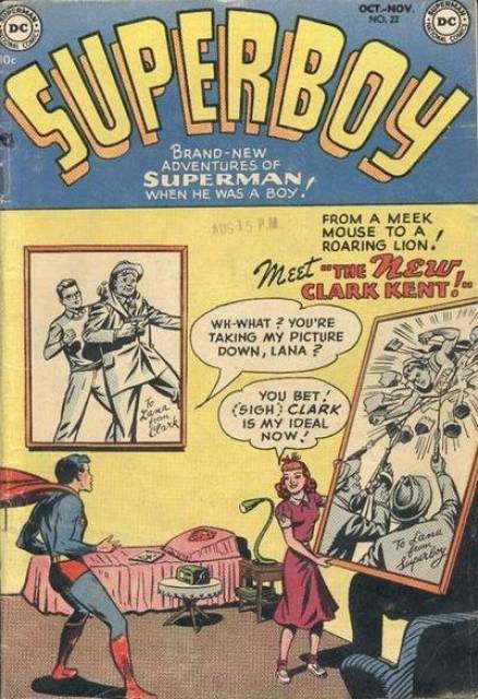 Superboy #22 comic cover