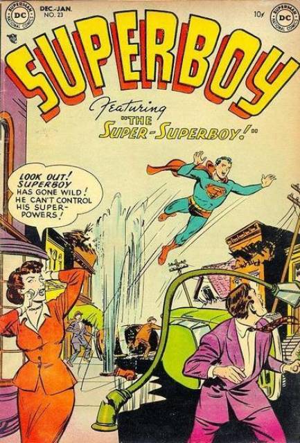 Superboy #23 comic cover