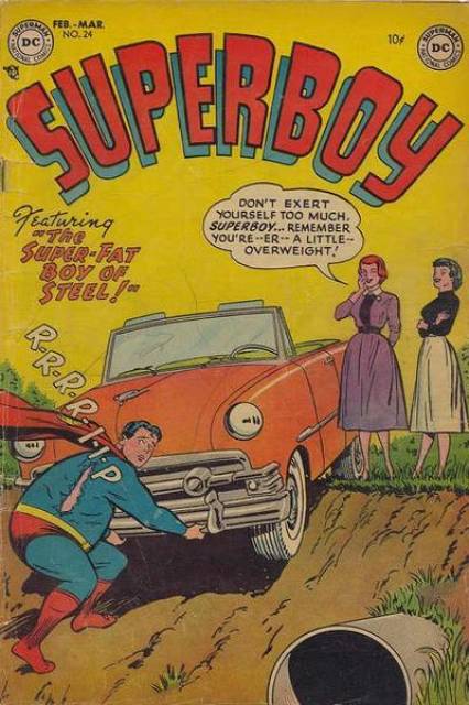 Superboy #24 comic cover