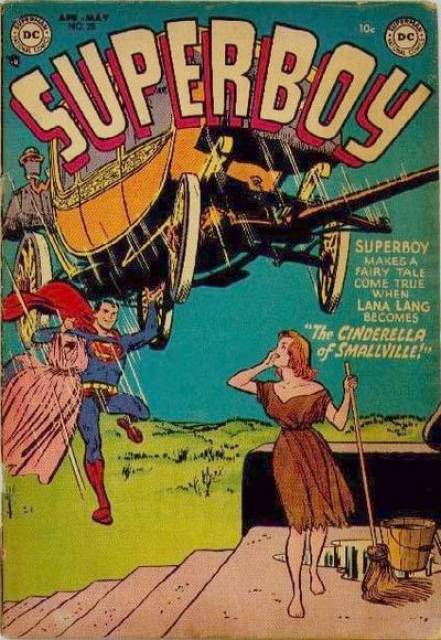 Superboy #25 comic cover