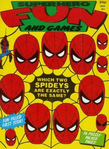 Superhero Fun & Games #1 comic cover