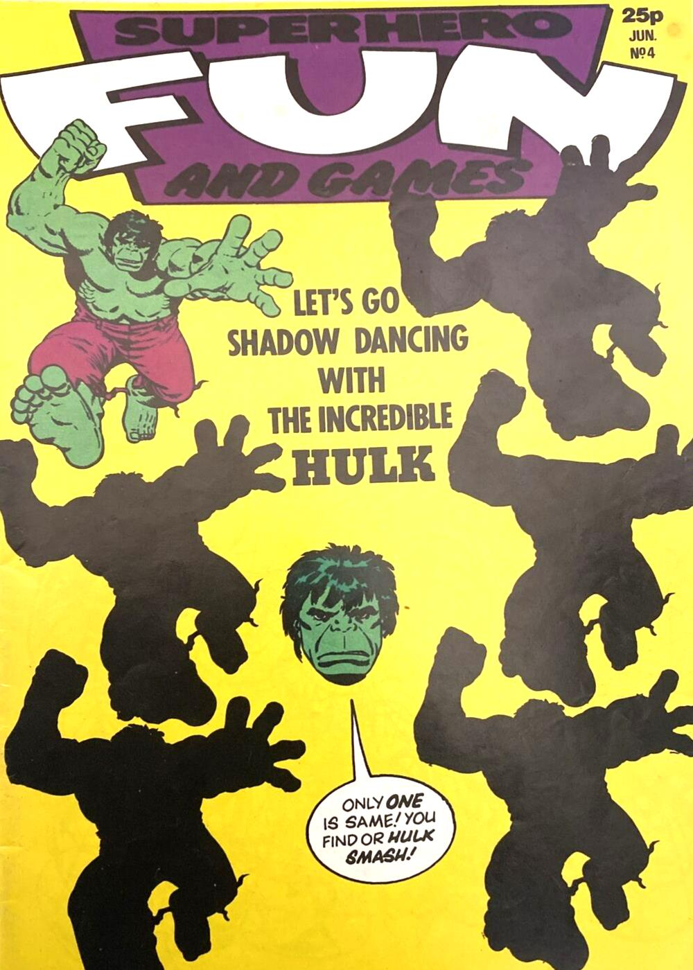Superhero Fun & Games #4 comic cover