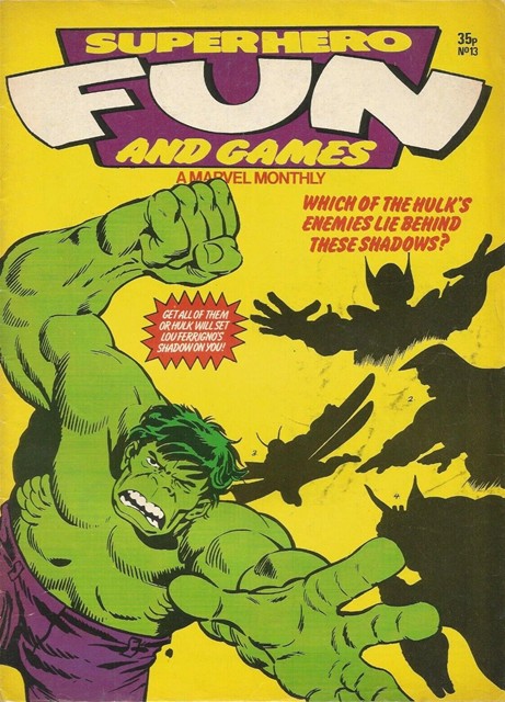 Superhero Fun & Games #13 comic cover