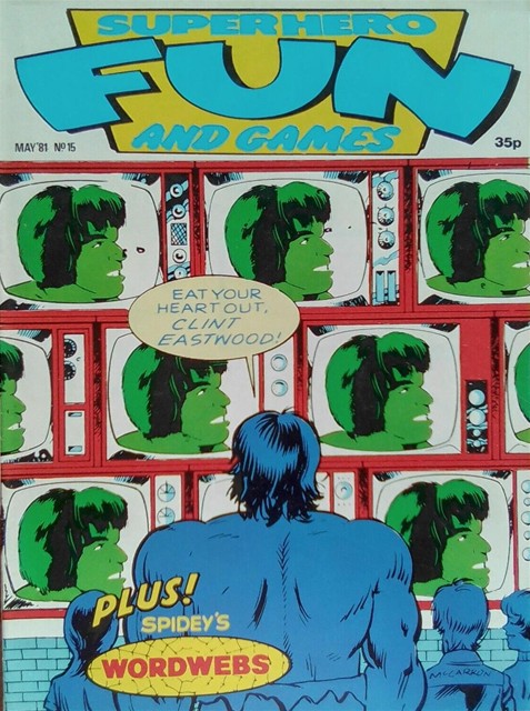 Superhero Fun & Games #15 comic cover