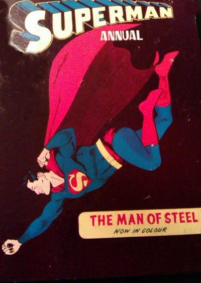 Superman Annual 1962 comic cover