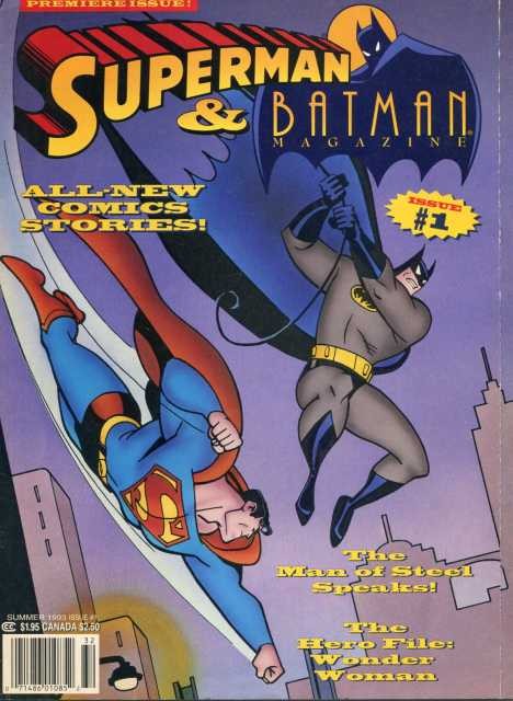 Superman & Batman Magazine #1 comic cover