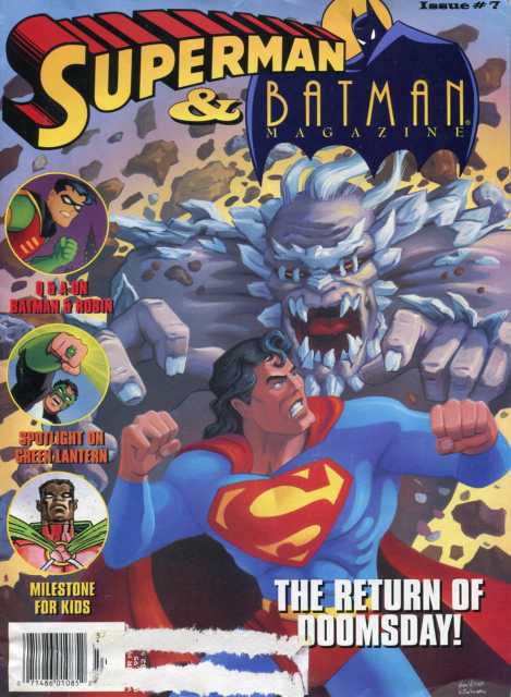 Superman & Batman Magazine #7 comic cover