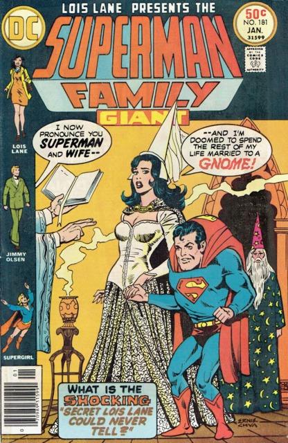 Superman Family #181 comic cover