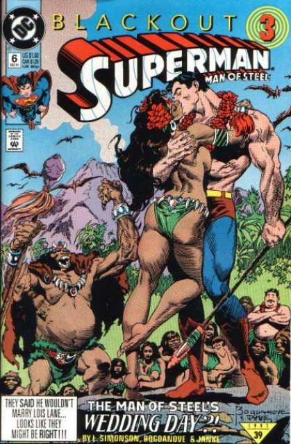 Superman Man of Steel #6 comic cover