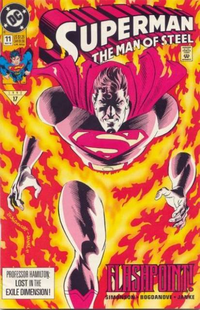 Superman Man of Steel #11 comic cover