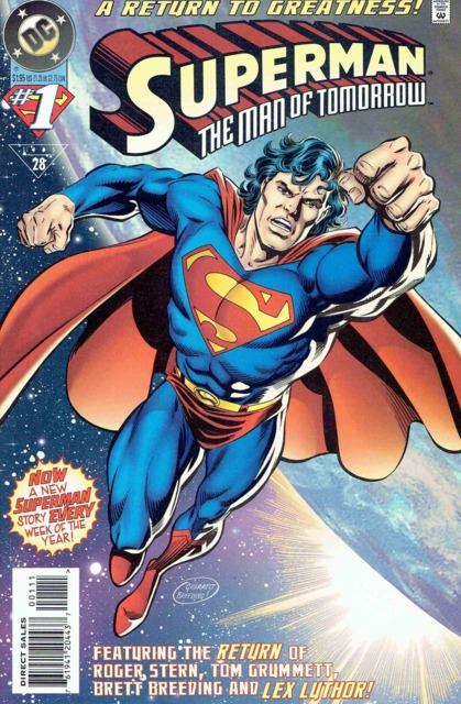 Superman Man of Tomorrow #1 comic cover