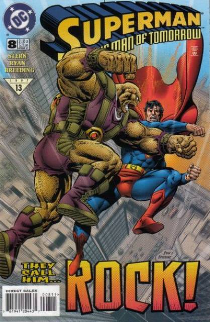 Superman Man of Tomorrow #8 comic cover