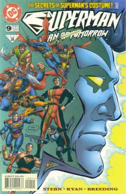 Superman Man of Tomorrow #9 comic cover