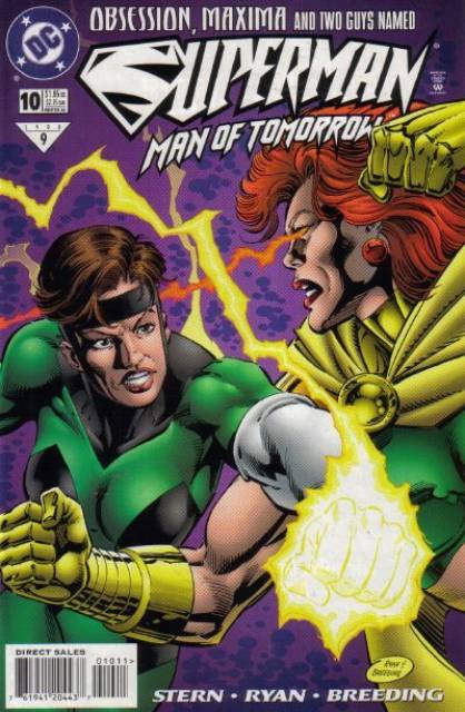 Superman Man of Tomorrow #10 comic cover