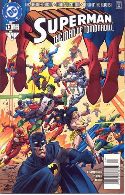 Superman Man of Tomorrow #13 comic cover