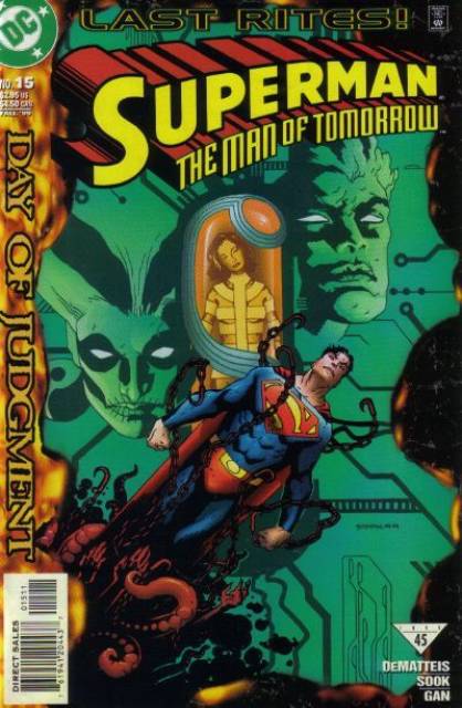 Superman Man of Tomorrow #15 comic cover