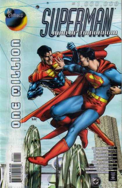 Superman Man of Tomorrow #1000000 comic cover
