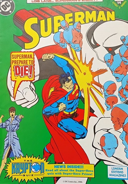Superman #14 comic cover