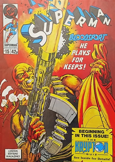 Superman #15 comic cover