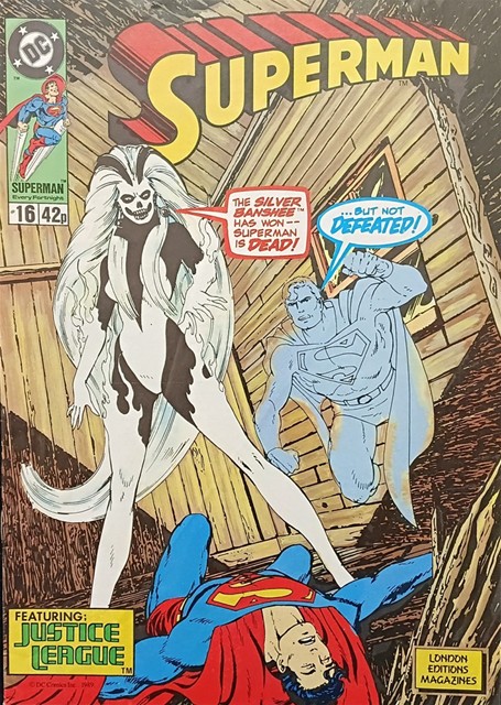 Superman #16 comic cover