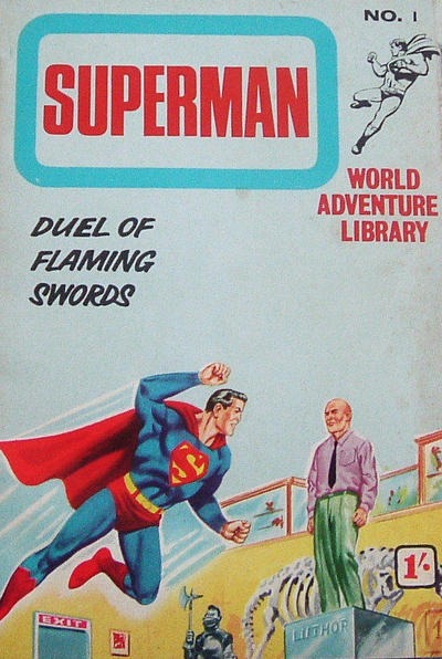Superman World Adventure Library #1 comic cover