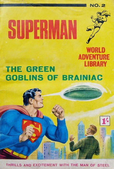 Superman World Adventure Library #2 comic cover