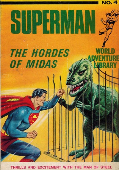 Superman World Adventure Library #4 comic cover