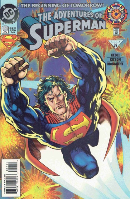 Adventures of Superman #0 comic cover