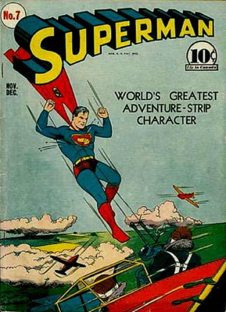Superman #7 comic cover