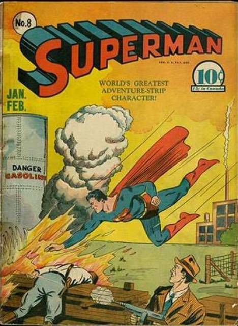 Superman #8 comic cover