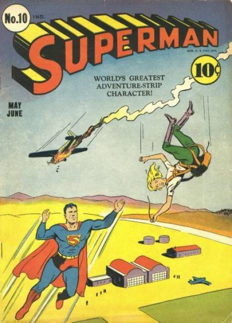 Superman #10 comic cover