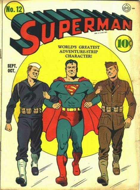Superman #12 comic cover