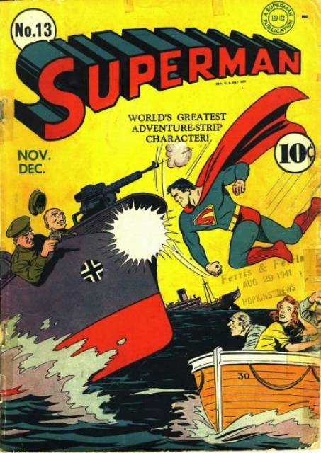 Superman #13 comic cover
