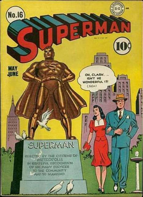 Superman #16 comic cover