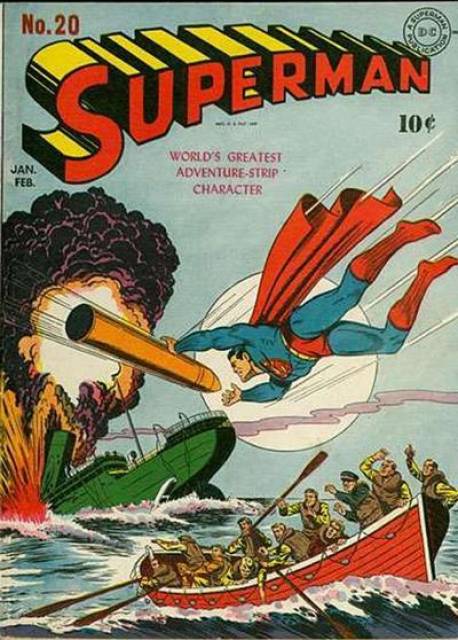 Superman #20 comic cover
