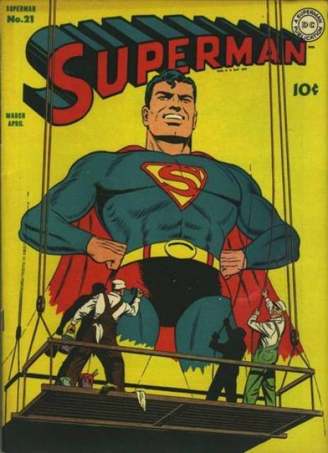 Superman #21 comic cover