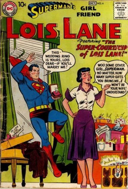 Supermans Girl Friend Lois Lane #4 comic cover