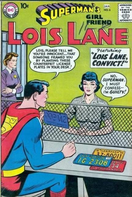 Supermans Girl Friend Lois Lane #6 comic cover