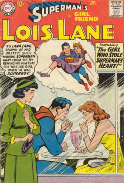 Supermans Girl Friend Lois Lane #7 comic cover