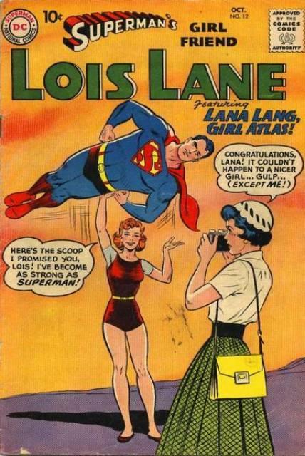 Supermans Girl Friend Lois Lane #12 comic cover