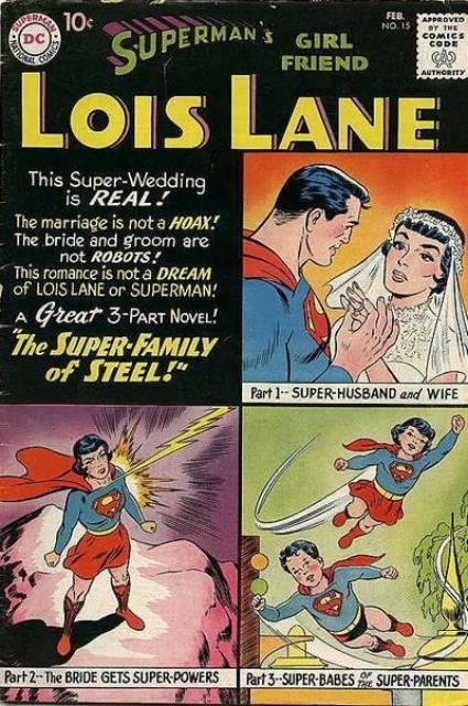 Supermans Girl Friend Lois Lane #15 comic cover