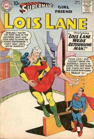Supermans Girl Friend Lois Lane #18 comic cover